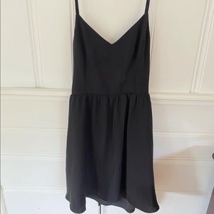 Black Lace Back Tobi Size Medium Dress